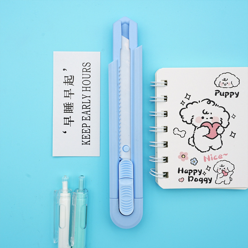 Veliki keramički višenamjenski nož za ured i učenje, ABS tijelo i keramička oštrica, model 006, Hanashi Bridge