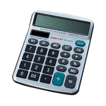 Staples DC1002 SPL-837A Aritmetički kalkulator sa glasovnom funkcijom, 12-znamenkasti veliki zaslon, stolni uredski model