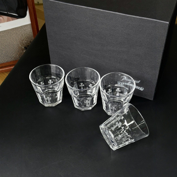 Krištalne čaše za vino, set od četiri komada, jednostavan stil, kapacitet 701–800 ml, poklon kutija