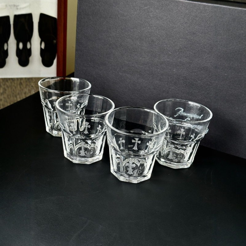 Krištalne čaše za vino, set od četiri komada, jednostavan stil, kapacitet 701–800 ml, poklon kutija