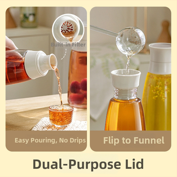 Sklenená fľaša na víno Six Little Foxes — uzavretá, proti úniku, moderný jednoduchý štýl (Materiál: sklo; Značka: Six Little Foxes; Štýl: moderný; Balenie: papierová krabica; Typ balenia: jednotné)