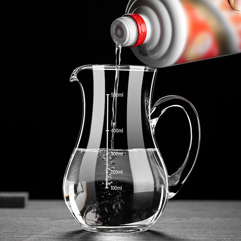 Decanter din sticlă, stil minimalist modern, origine China, lansare iarnă 2020, greutate 30000