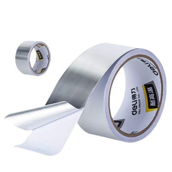 Deli ταινία αλουμινίου, παχιά και με υψηλή θερμοκρασιακή αντοχή, κατάλληλη για στεγανοποίηση и επισκευή διαρροών σε κουζίνα и σωληνώσεις ζεστού νερού, 100 μm πάχος
