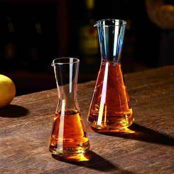 Kristályból készült boradagoló, fényűző retro stílusban, magánmárkás, bárok és éttermek számára, díszdobozos csomagolás