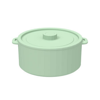 Keramična parna posuda za mikrovalnu – moderni minimalistički stil, sve-u-jednom posuda za para i kuhanje mesa i povrća (Model WF2046547, 510 g)