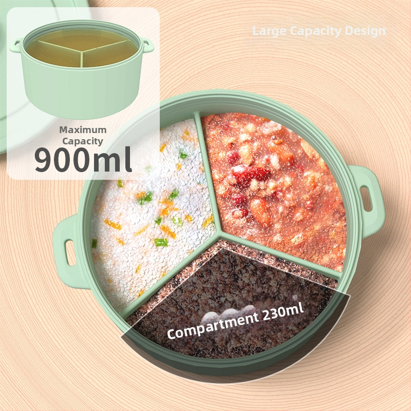 Keramická parná misa do mikrovlnky – moderný minimalistický štýl, všetko v jednom na parenie a varenie mäsa a zeleniny (Model WF2046547, 510 g)