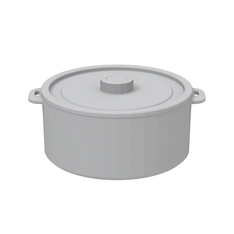 Keramična parna posuda za mikrovalnu – moderni minimalistički stil, sve-u-jednom posuda za para i kuhanje mesa i povrća (Model WF2046547, 510 g)