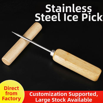 Set nástrojov na ľad do baru – nerezová oceľ, moderný minimalistický štýl, jesenné uvedenie 2017 (Značka Jianjin; Balenie: jednotné)