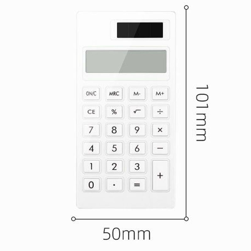 Calculator solar multifuncțional, portabil pentru birou, model A-3501