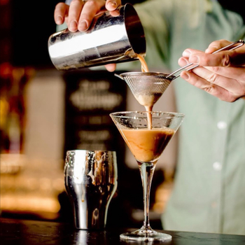 Bar háromszög szűrő háló koktélokhoz, kétszintű finom szűrés (Anyag: PP; Termékkód: Fhfzxzfqhmfmqh; Importált: Nem)