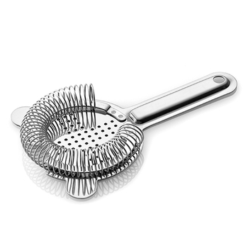 Profesionalni bartender alat — križno oblikovan klasični filtracijski separator za ledenu vodu, materijal PP