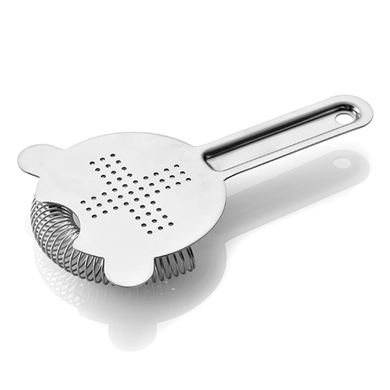 Profesionalni bartender alat — križno oblikovan klasični filtracijski separator za ledenu vodu, materijal PP