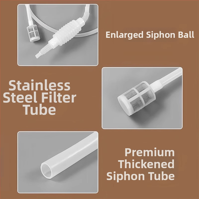 Domáci extraktor vína so samopumpujúcim sifónom a filtráciou (PP materiál)