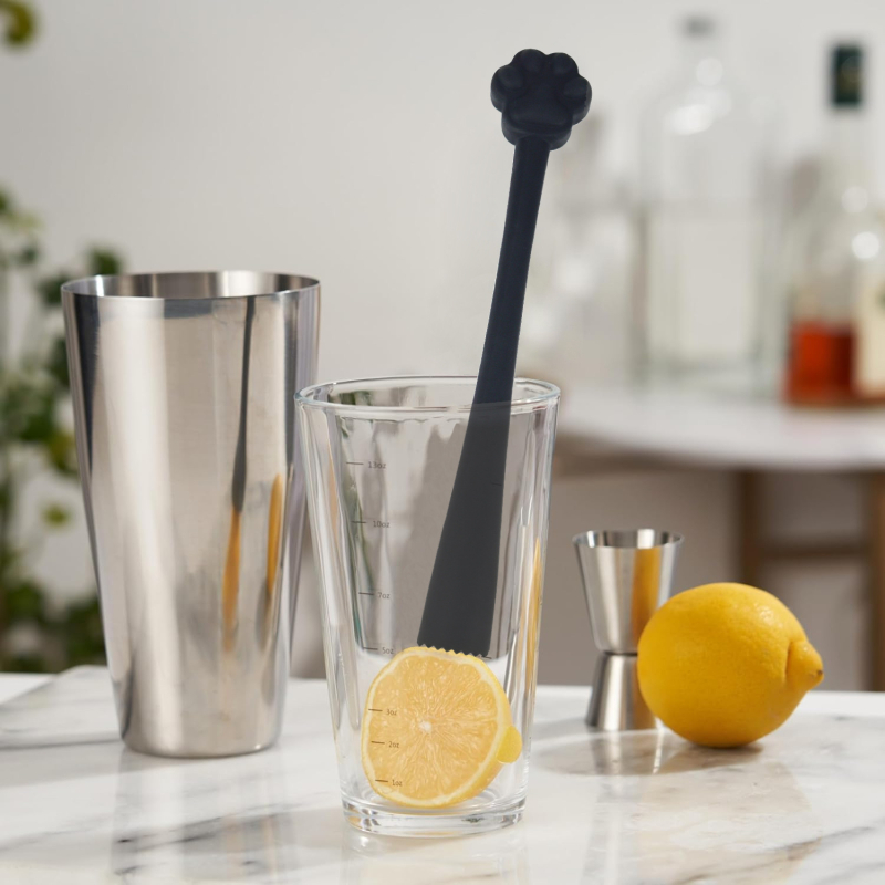 Kézi citromprés, hordozható gyümölcspüré eszköz, bébiétel grinder, magas boroszilíkát, modern minimalista stílus