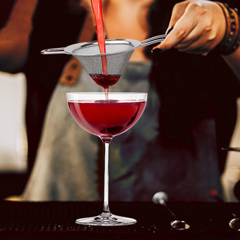 Bar filter za led za koktele s trokutnom mrežom, PP