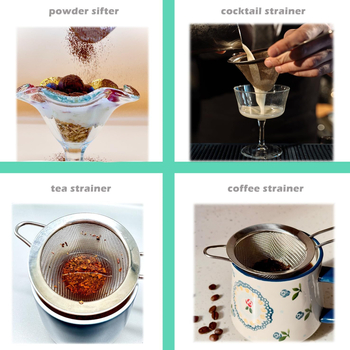 Bar filter za led za koktele s trokutnom mrežom, PP