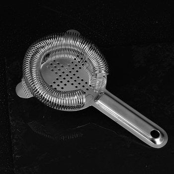 Rozsdamentes acél jégszűrő és elválasztó koktélokhoz és kávéhoz – Bár eszköz, modern minimalist stílus, 2018-ban bemutatva