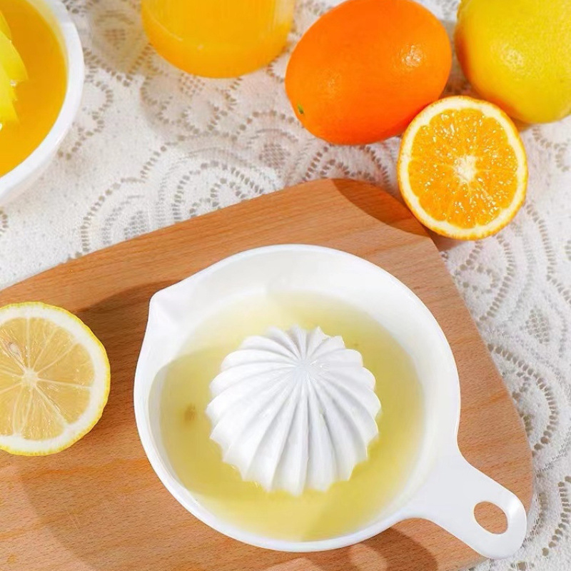 Ručni citrusni cediljak za kućnu upotrebu, presač za naranču i limun, ne električni, prehrambeni PP