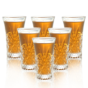 Kristalna koktel čaša, kapacitet 65 ml, stil Light Luxury Retro, BC marka
