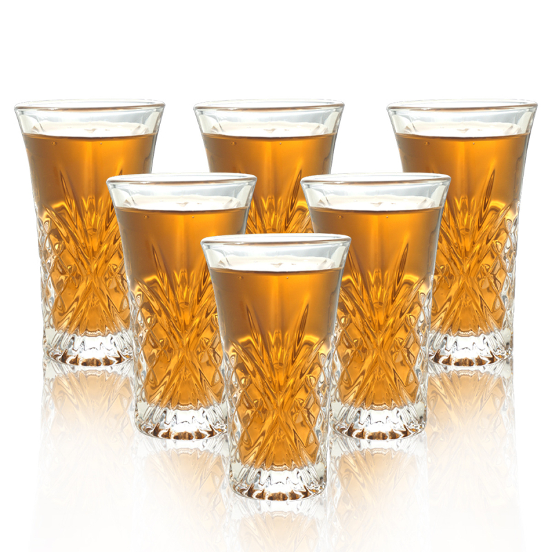 Kristalna koktel čaša, kapacitet 65 ml, stil Light Luxury Retro, BC marka