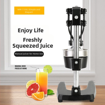 Ručný odšťavovač, nerezová oceľ, nie elektrický, viacúčelový, rýchle uvoľnenie a ľahké čistenie