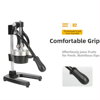 Ručný odšťavovač, nerezová oceľ, nie elektrický, viacúčelový, rýchle uvoľnenie a ľahké čistenie