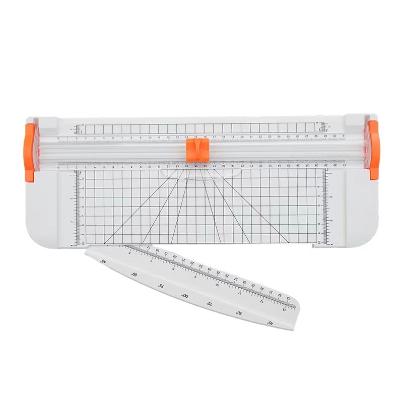 Kézi papírvágó műanyag talppal, modell 853, kézzel készített