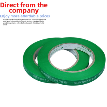 Páska na zväzovanie zeleniny, BOPP, ekologická; obsahuje 1 sadu stroja na viazanie zeleniny; balenie: 2/5/10/25 rolí