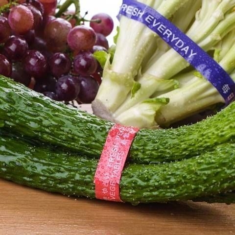 Lenta za vezanje povrća, BOPP, ekološki prihvatljivo; uključuje 1 set stroja za vezanje povrća; pakiranje: 2/5/10/25 rolni