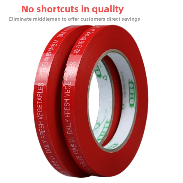 Páska na zväzovanie zeleniny, BOPP, ekologická; obsahuje 1 sadu stroja na viazanie zeleniny; balenie: 2/5/10/25 rolí