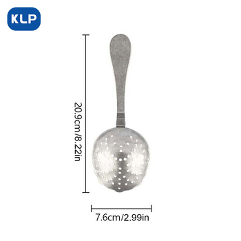 KLP nehrđajući čelični filter za led za bar, kavu i čaj s mlijekom