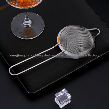 Nerezový filter na koktaily pre bar, západný štýl, jednorázové balenie, vynikajúca kvalita