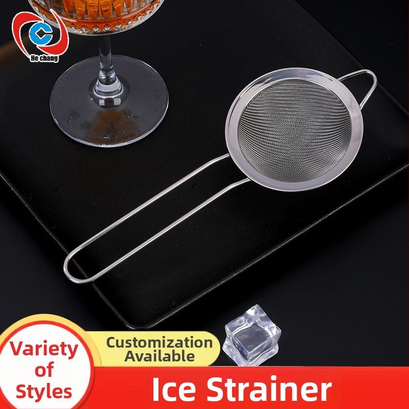 Nerezový filter na koktaily pre bar, západný štýl, jednorázové balenie, vynikajúca kvalita
