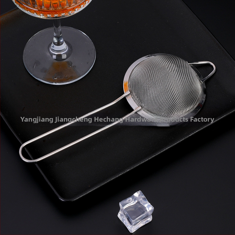Nerezový filter na koktaily pre bar, západný štýl, jednorázové balenie, vynikajúca kvalita