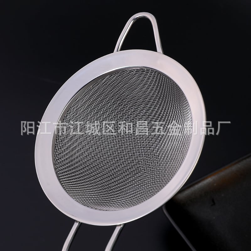 Rozsdamentes acél koktél szűrő bárhoz, nyugati stílusú, egydarabos csomagolás, kiváló minőség