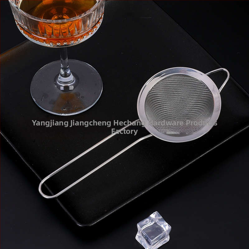 Nerezový filter na koktaily pre bar, západný štýl, jednorázové balenie, vynikajúca kvalita