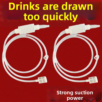 Vinová pumpa na domáce použitie s automatickým čerpaním, 2 m trubky so filtrom a klipom na zastavenie vody, PP materiál, značka Tianshun, prémiový výrobok