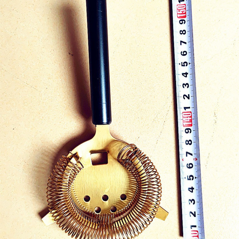 Filters led s pet rupa od nehrđajućeg čelika za kokotele – barski alat s mogućnošću printa loga