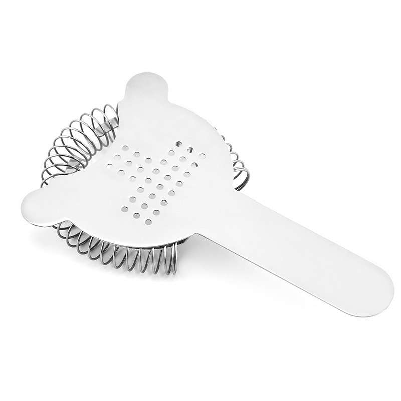 Xianglin 304 ανοξείδωτος χάλυβας διαχωριστής παγοκύβων, φίλτρο κοκτέιλ, εργαλείο μπαρ, μοντέρνο μινιμαλιστικό σχέδιο, 69 g