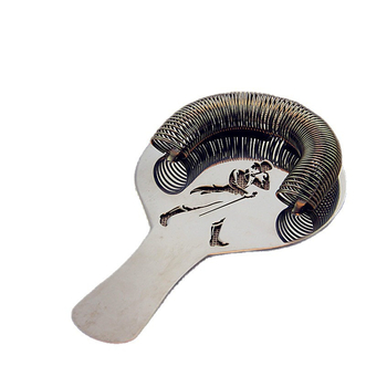 Odvajanje leda – 430 nehrđajući čelik, cvjetni uzorak, filtar za koktele