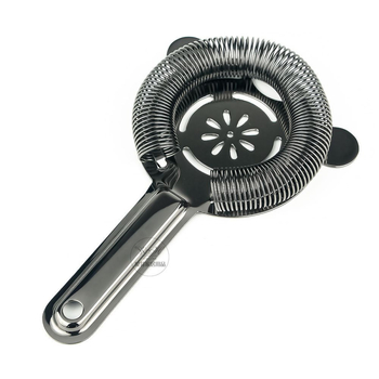 Filtru de gheață pentru bar, oțel inoxidabil 304, design cu floare de prune, două mânere, logo personalizabil