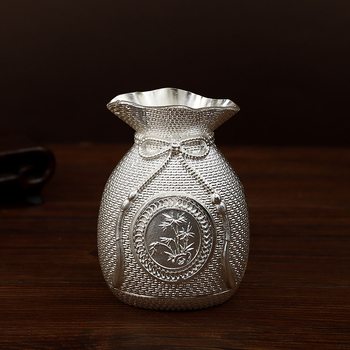 Otthoni ezüstbevonat boros készlet, európai stílus, testreszabható alkatrészek és logó nyomtatás, kiváló minőség, új kínai stílus.