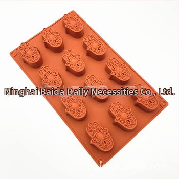 Silikónová forma na pečenie v tvare sovičky, 12-dielny set na torty, čokoládu a sušienky