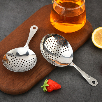 Стоманен филтър за ледени кубчета – бар инструмент за домашен бар, филтриране на лед и смесване на напитки, налична персонализация, печат на лого, серия Смесване на напитки