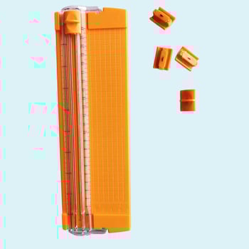 Rezač papira, prijenosni rezač, plastično kućište, alat za rezanje i skladištenje