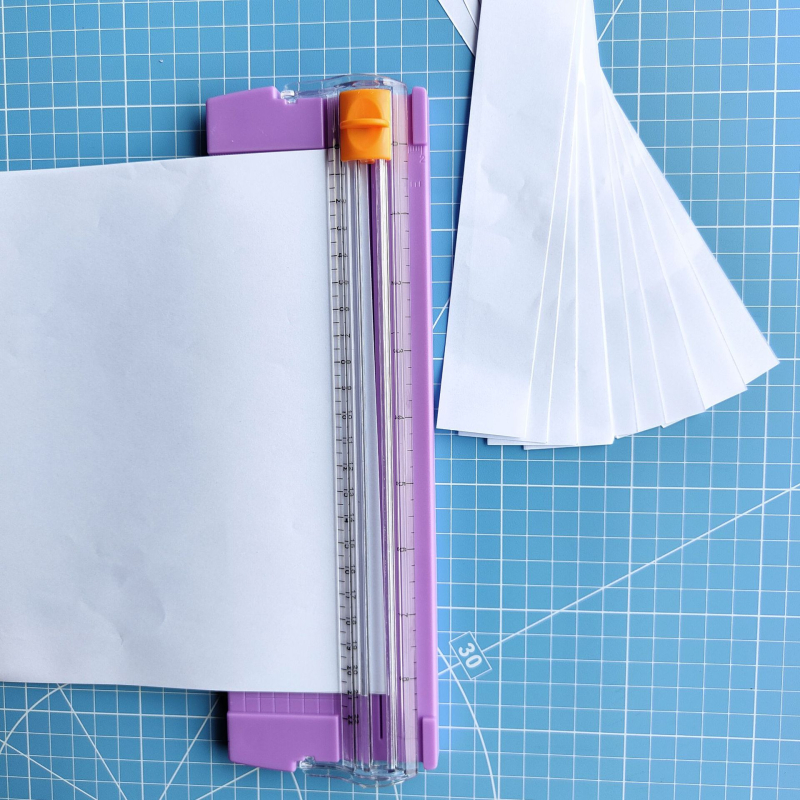 Rezač papira, prijenosni rezač, plastično kućište, alat za rezanje i skladištenje