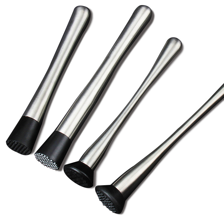 Nerđajući čelik led drobilica i muddler za bar – alat, QH, moderni minimalistički stil, 0.2 kg