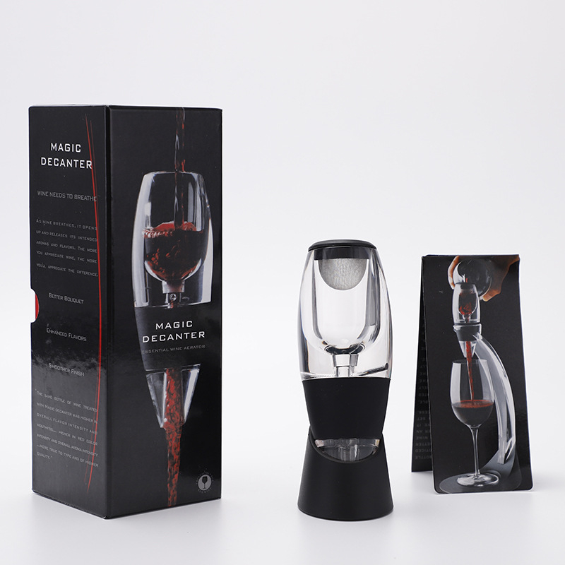 Qi Rui műanyag bor-aerátor bárhoz – modern minimalist stílus, súly 0.5 g