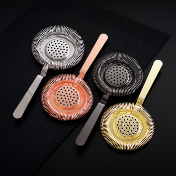 Nehrđajući čelični filter leda za koktele, alat za filtriranje, Broj proizvoda 005, Prilagodljivo, Ispis logotipa