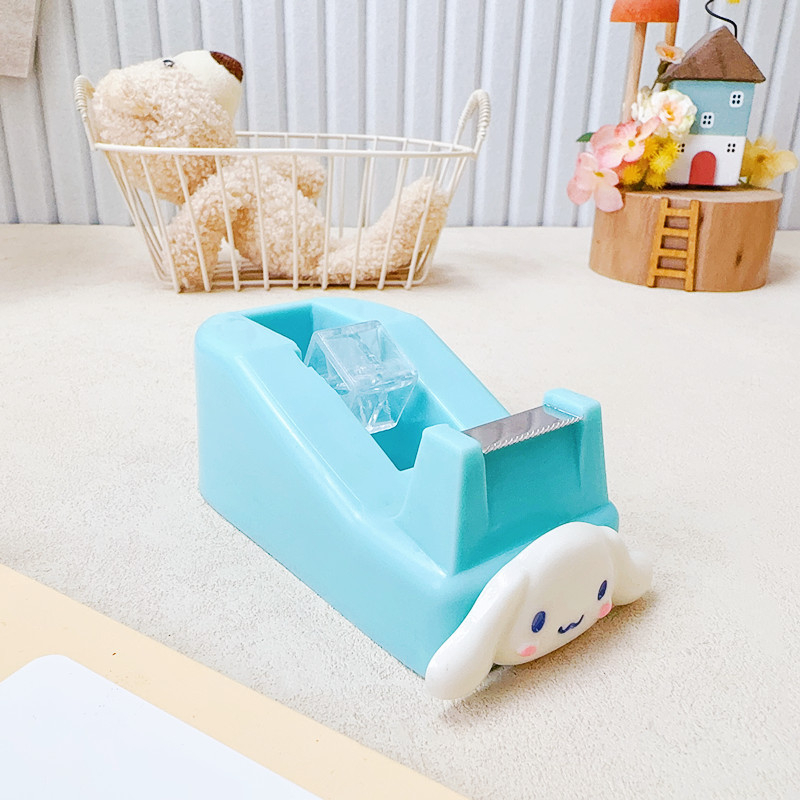 Asztali Cartoon Sanrio szalagvágó, műanyag test, 217 g, akár 25 mm szélességű szalaghoz, tengelyátmérő 25 mm